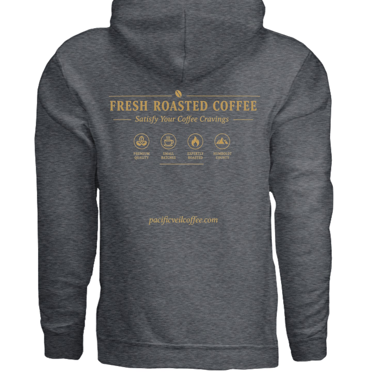 DARK HEATHER - G185 - BACK