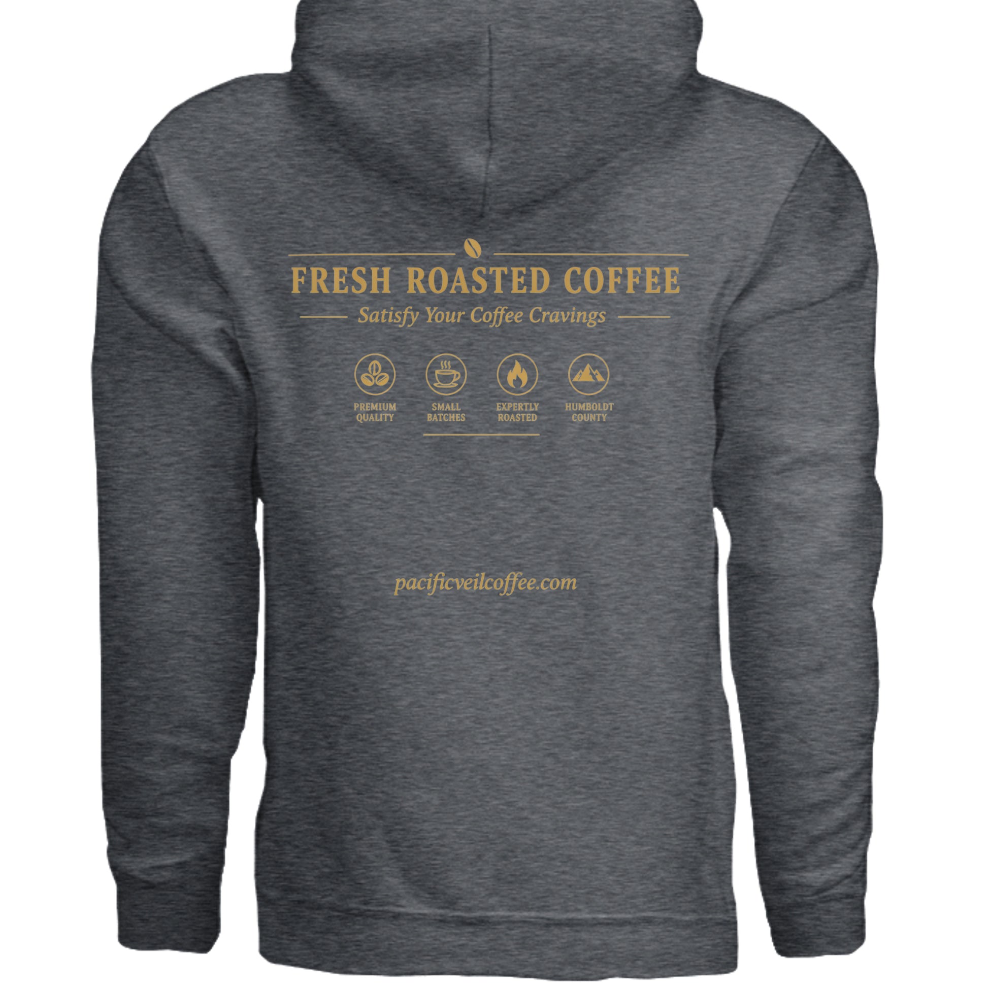 DARK HEATHER - G185 - BACK