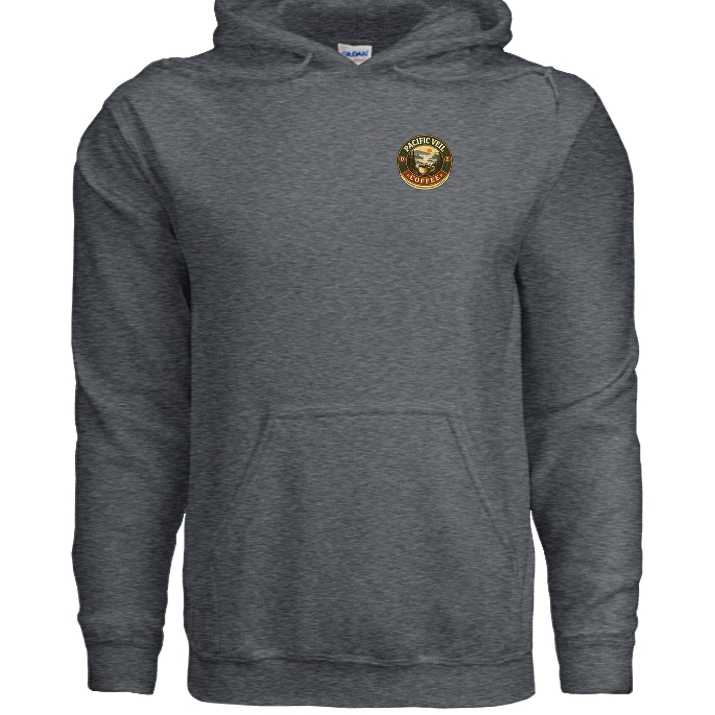 DARK HEATHER - G185 - FRONT